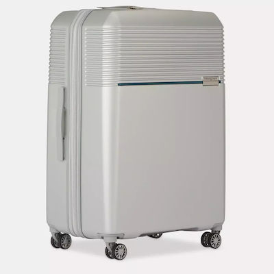 Hedgren Travel Suitcases Silver with 4 Wheels Set 3pcs