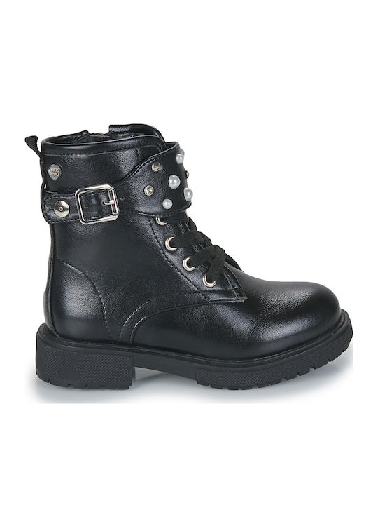 Kids Boots with Zipper Black