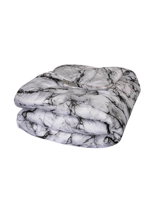 Greenwich Polo Club Duvet Queen 220x240cm 3415 White - Black 9 togs Togs