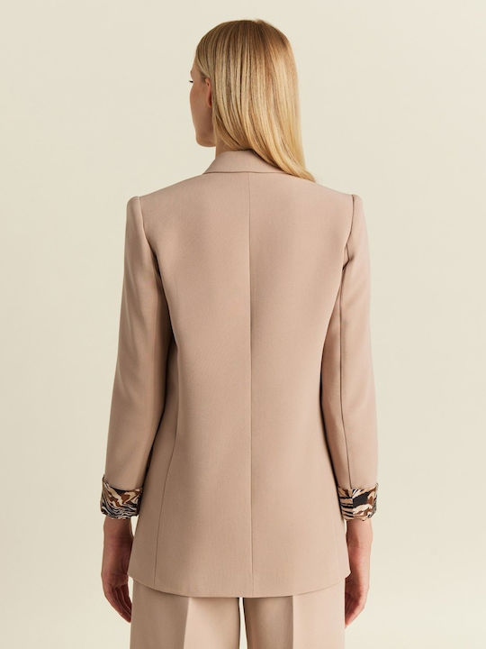 Forel Women's Blazer Beige