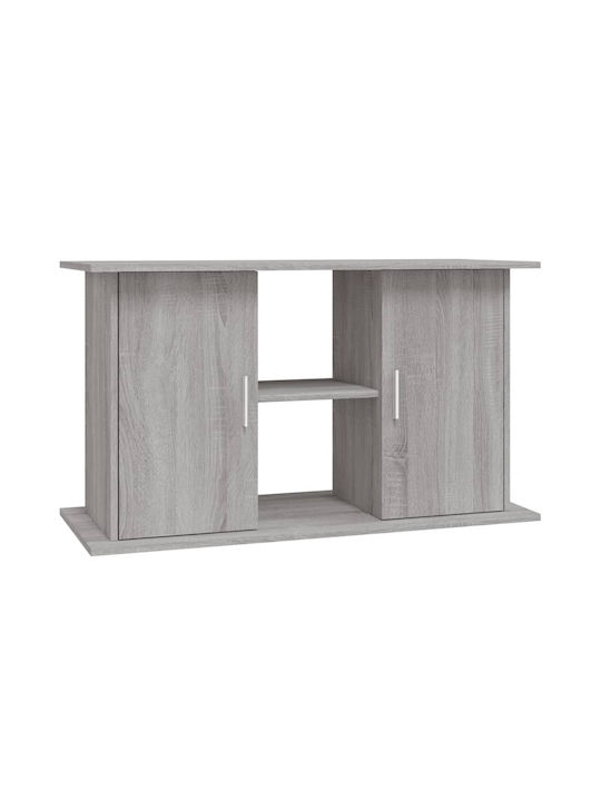 vidaXL Aquarium Stand Fish Tank Furniture Cupboard with Shelves
