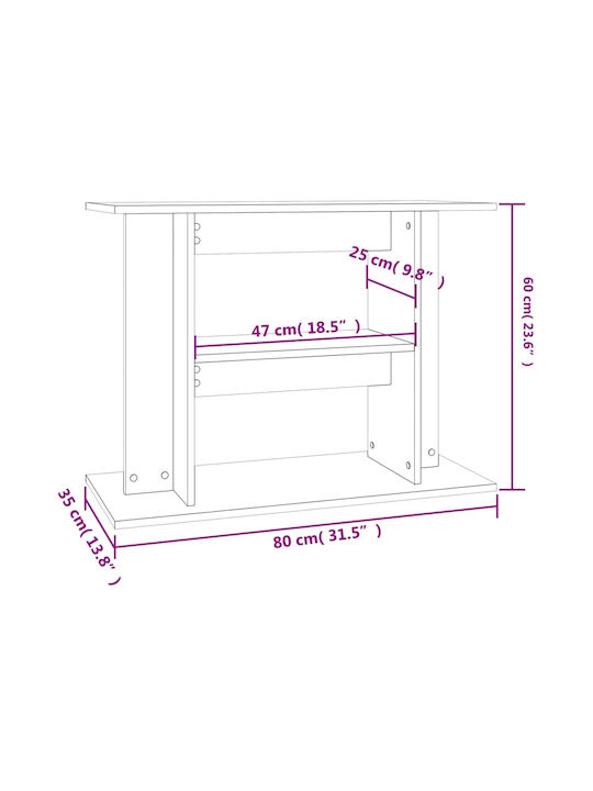 vidaXL Fish Tank Stand Aquarium Stand