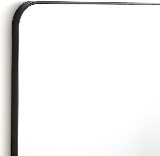 La Redoute Interieurs Wandspiegel Ganzkörper mit Schwarz Metallisch Rahmen 158.5x58.5cm 1Stück
