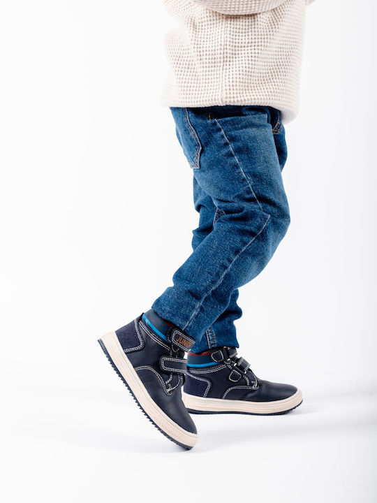 Kinderstiefeletten Marineblau