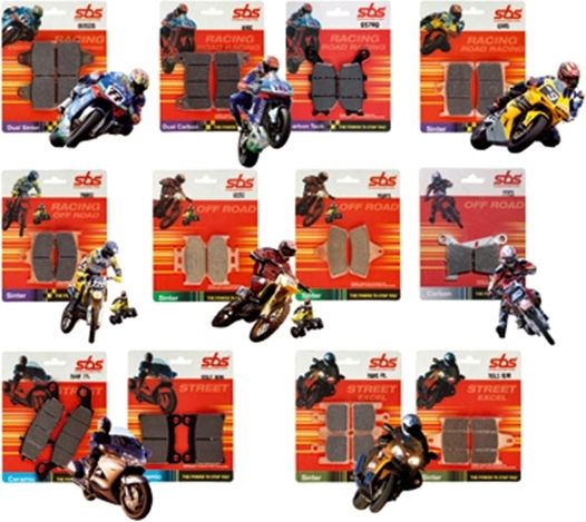 SBS Τακάκια Μοτοσυκλέτας Πίσω για Kymco People