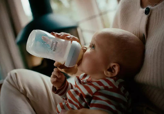 Philips Plastic Baby Bottle Anti-colic with Silicone Teat for 3-6 Months 260ml