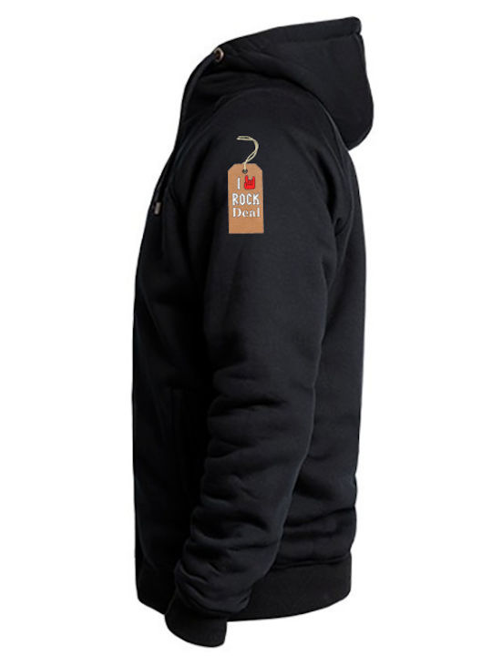 Rock Deal Jujutsu Kaisen Hoodie Black