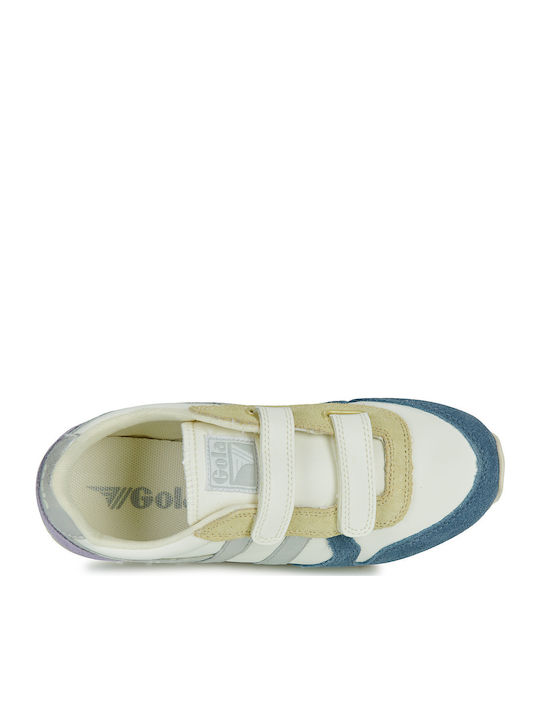 Daytona Kids Sneakers with Scratch Beige