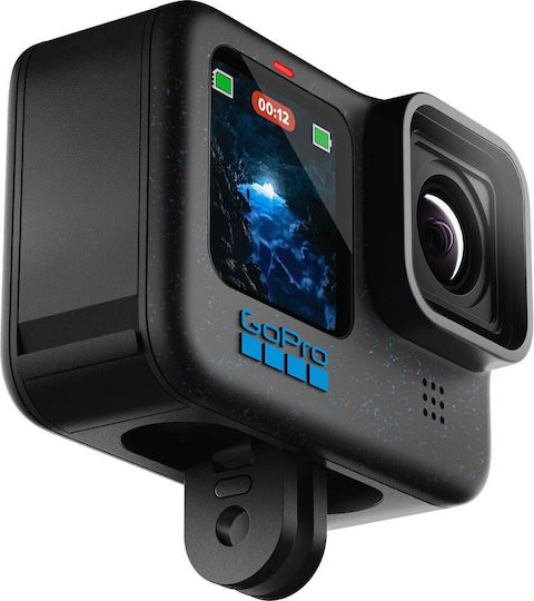 GoPro Hero12 Action Camera 5K Underwater with Touch Screen 2.27" Black