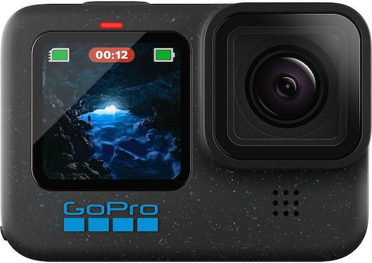 GoPro Hero12 Action Camera 5K Underwater with Touch Screen 2.27" Black