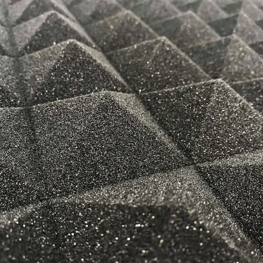 Ηχοαπορροφητικό Τοίχωμα (1τμχ) σε Σχέδιο Pyramid 50cm x 50cm x 35mm