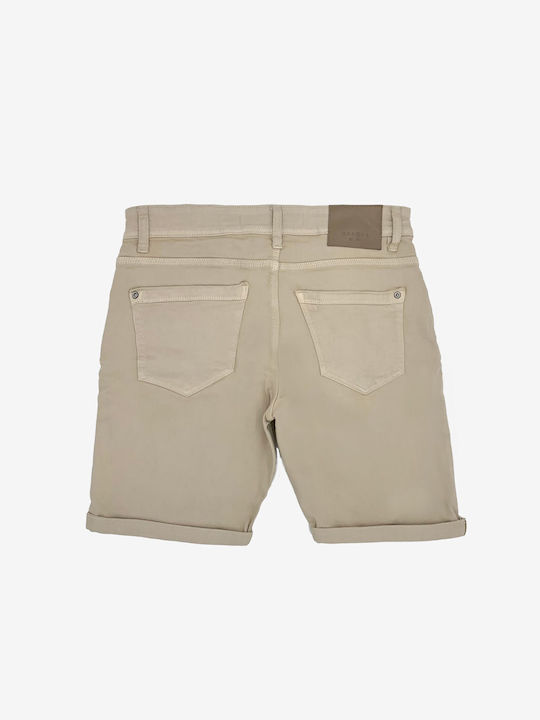 Marcus Men's Shorts Jeans Beige