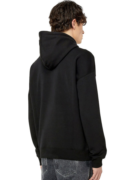 Sweatshirt with Hood Black