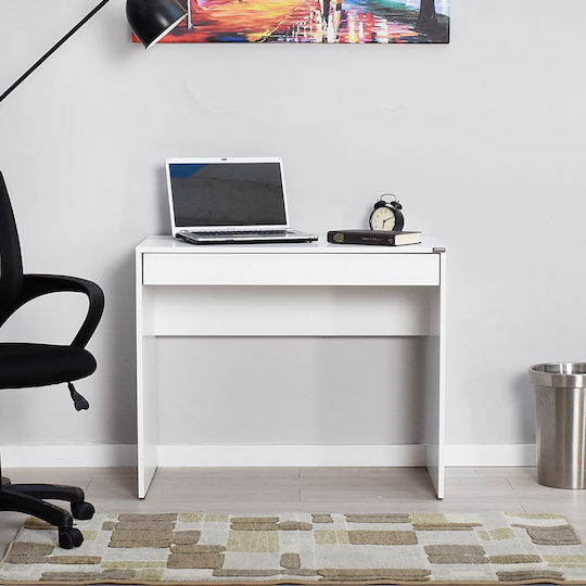 Birou 90x55x75 cm Alb