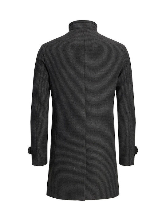 Men's Coat Dark Grey Melange