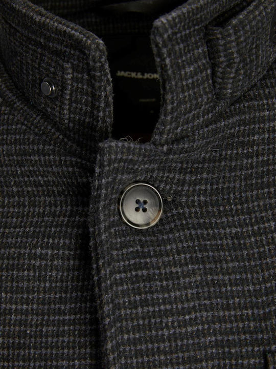 Men's Coat Dark Grey Melange