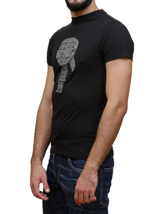 Karl Lagerfeld Men's Short Sleeve T-shirt Gray