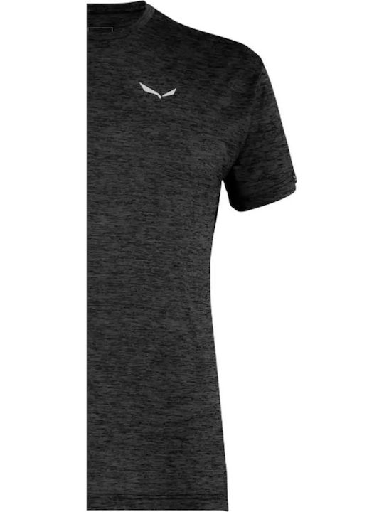 Puez Melange Αθλητικό T-shirt Γκρι