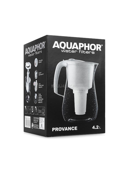 Aquaphor Provence Кана за сервиране Пластмаса Черно с филтър 4200мл 1бр
