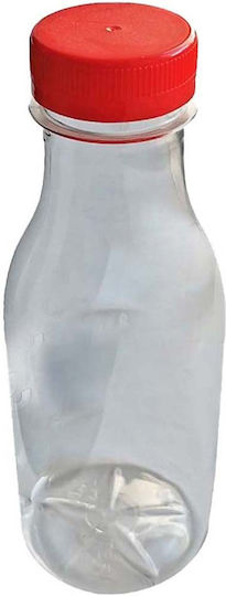 Flasche Wasser Kunststoff mit Schraubverschluss Rosa 500ml