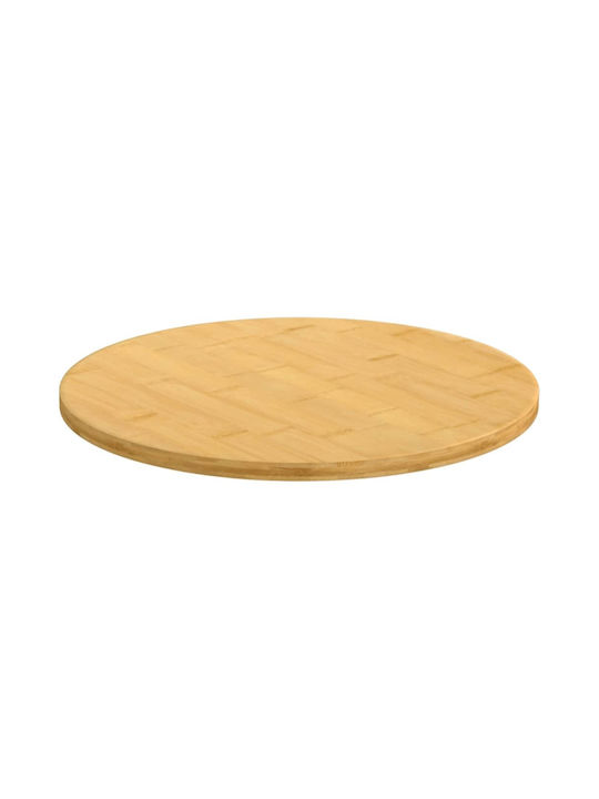 vidaXL Platzdeckchen Bamboo Braun 30x30cm 1Stück