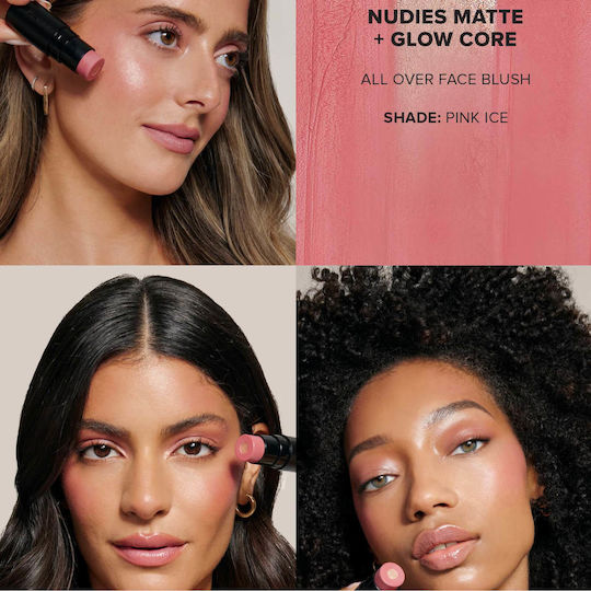 Nudestix Nudies Matte Rouge Stick Pink Ice 6gr