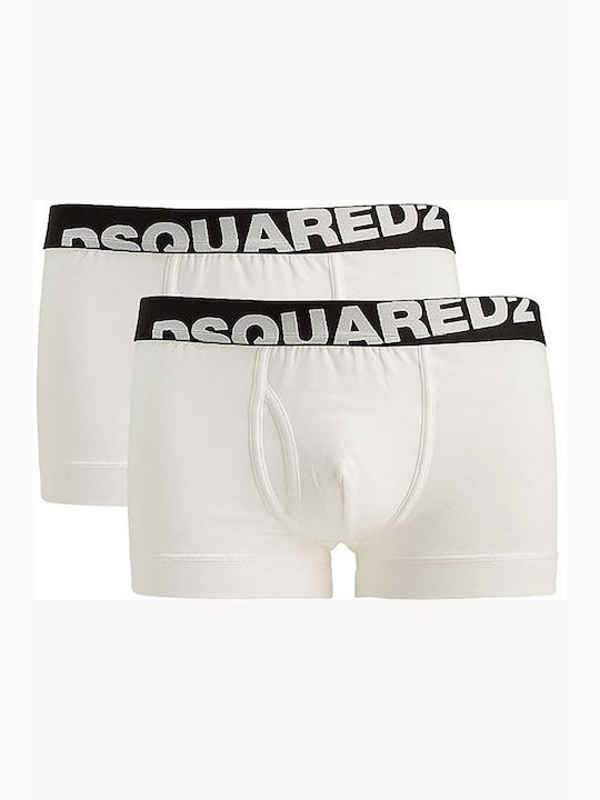 Dsquared2 Men's Boxers White 2Pack