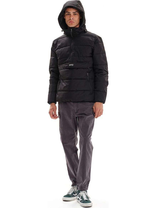 Winter Jacke Puffer Schwarz
