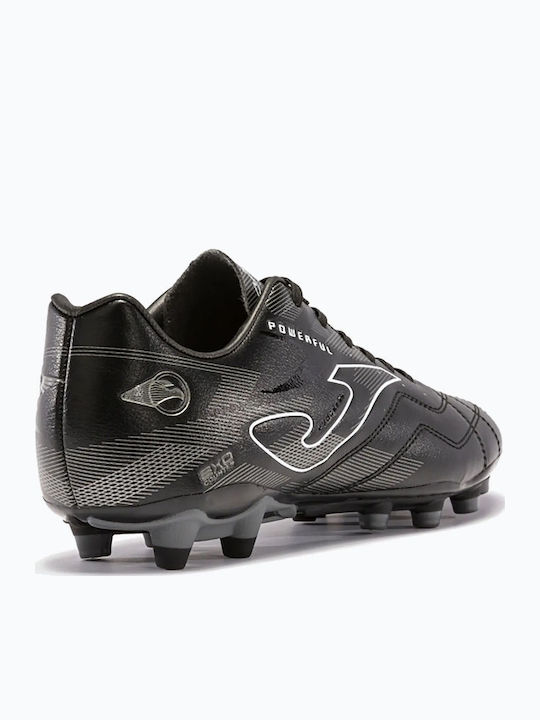 Joma Powerful Football Shoes with Cleats FG Black