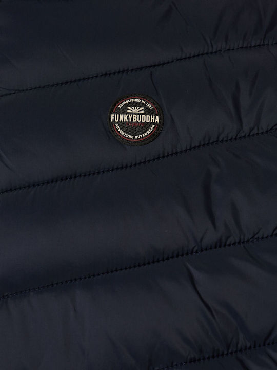 Winter Jacket Puffer Navy Blue
