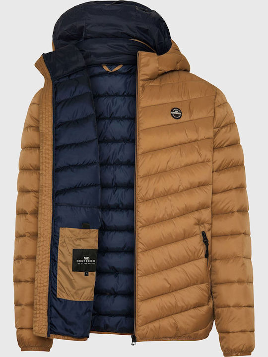Winter Jacket Puffer Brown