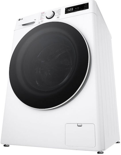 LG Πλυντήριο Ρούχων 9kg με Τεχνολογία Ατμού 1400 Στροφών TurboWash F4R5009TSWW