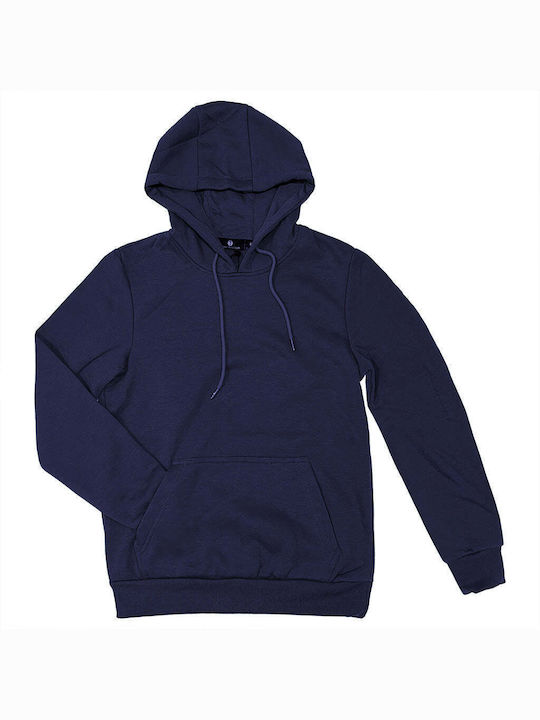 Ustyle Men's Sweatshirt with Hood Blue