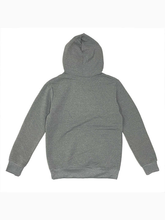 Ustyle Men's Sweatshirt with Hood Gray