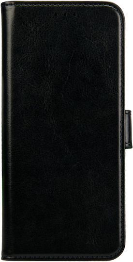 Rosso Element Pu Wallet Δερματίνης Μαύρο (Motorola Edge 40 Pro)