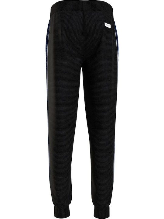 Tommy Hilfiger Men's Sweatpants with Rubber Black