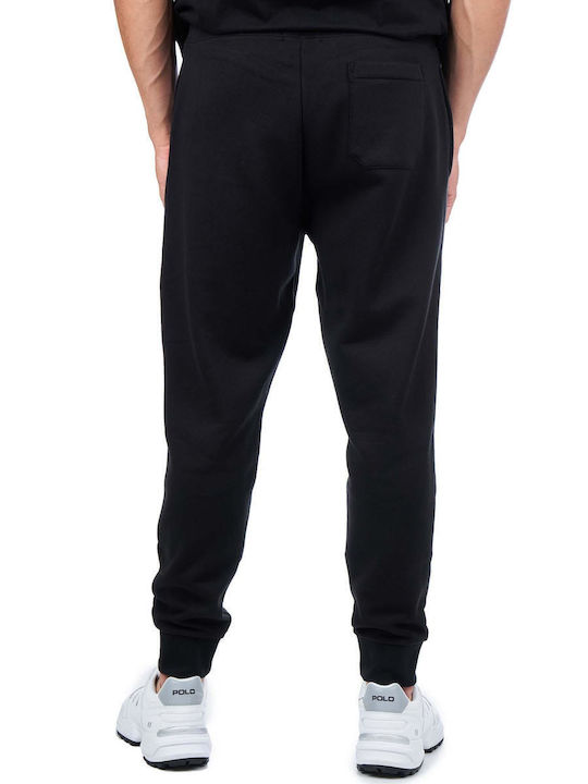 Ralph Lauren Men's Sweatpants with Rubber Black