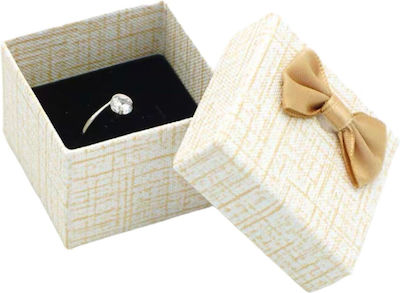 Papier Box für Geschenke Beige 3.5x5cm. 12Stück