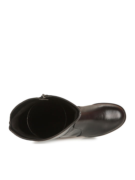 Damenstiefel mit hohem Absatz Schwarz