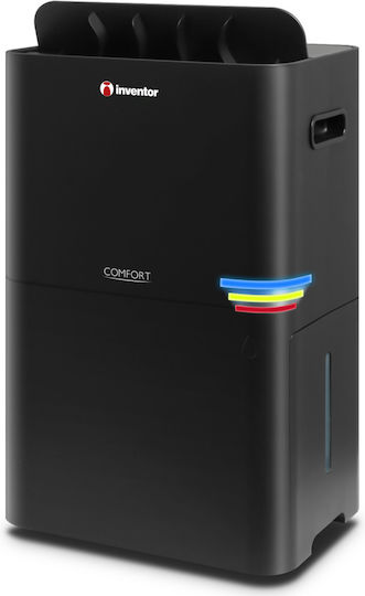 Inventor Comfort Dehumidifier with Compressor Ionizer and Wi-Fi 16lt Black