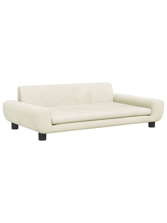 vidaXL Sofa Dog Bed Beige 100x54cm.