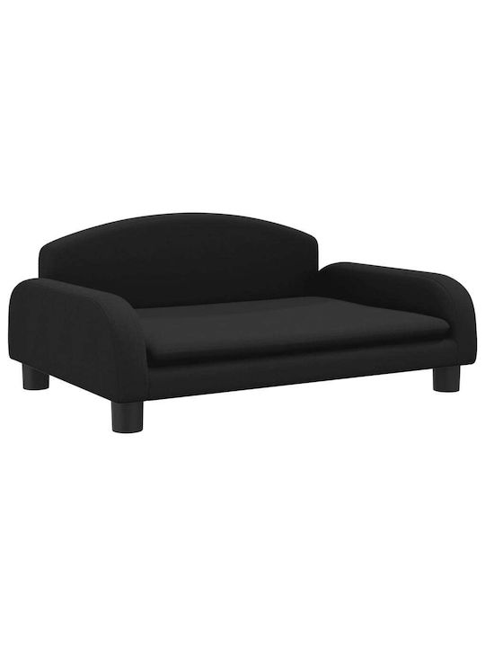 vidaXL Dog Sofa Bed Black 70x45cm