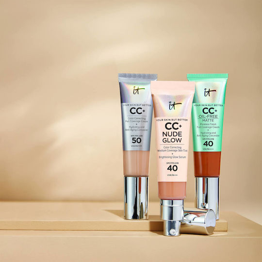 it Cosmetics CC 24 Ore Hidratare Cremă de Fata de Zi cu SPF40 Acid Hialuronic & Slime de Melc 32ml