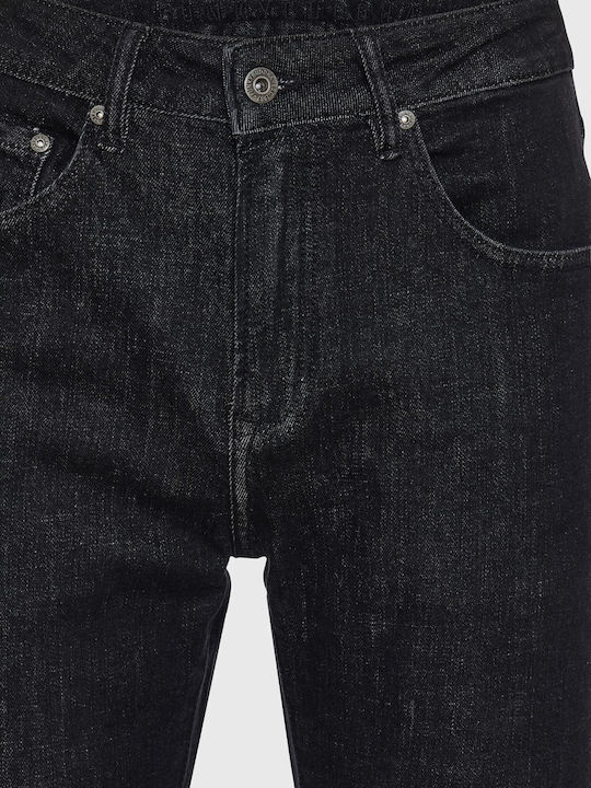 Men's Jeans Pants Black