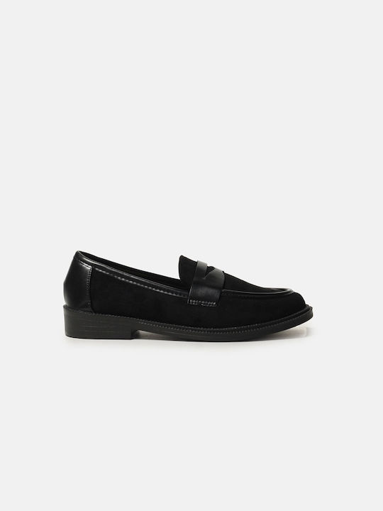 InShoes Damen Loafers in Schwarz Farbe