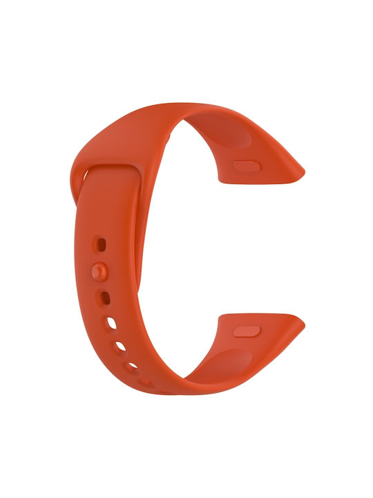 Solid Color Armband Silikon mit Pin Orange (Redmi Uhr 3 Active)