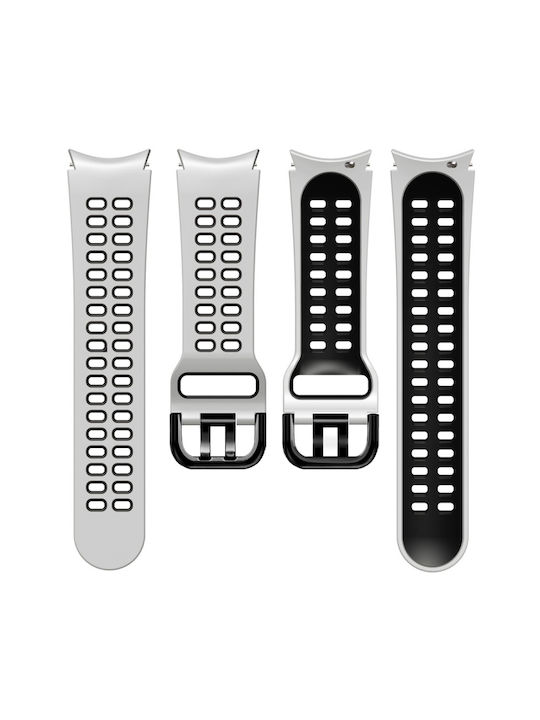Armband Silikon Orange (Galaxy Watch4/5/6/7/FE/4 Classic/6 Classic/5 Pro)