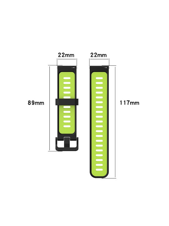 Strap Silicone Black (Amazfit GTR 3 / GTR 3 Pro)
