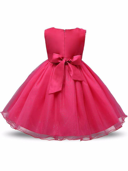 TakTakBaby Kids Dress Tulle Sleeveless Pink