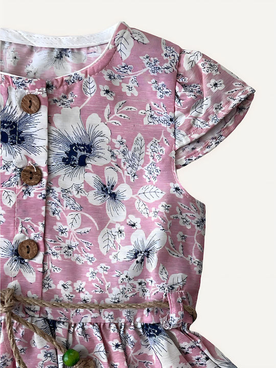 Kinderkleid Kurzärmelig Rosa